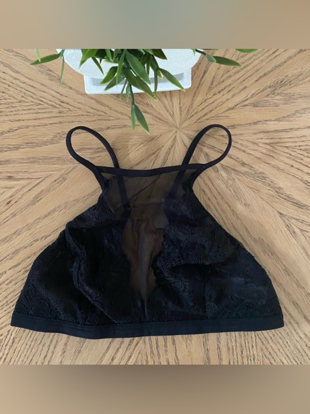 Abercrombie & Fitch Black Lace Bralette